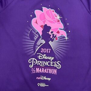 Disney Women's Purple Princess Half Marathon Tee 2017